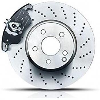 Ersatzbremsscheiben für HELLA PAGID 8DD 355 116-401 Hinterachse