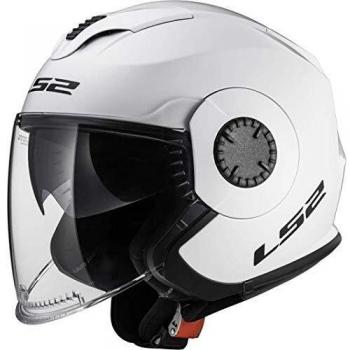 LS2 OF570 Verso Casque jet Blanc taille : S