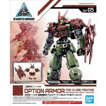 Portanova Dark Red 30 mm Close Combat Scale Armor – 1/144