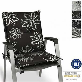 Cuscino per sedie da giardino 100x50x6cm