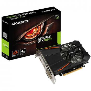 GIGABYTE GeForce GTX 1050 Ti D5 4GB GDDR5 Grafikkarte (GV-N105TD5-4GD)