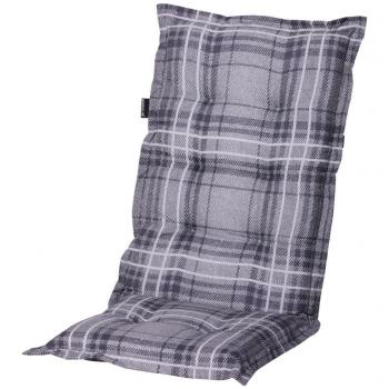 Madison Cuscino Sedia Schienale Alto DenimBlock Grigio Poltrona