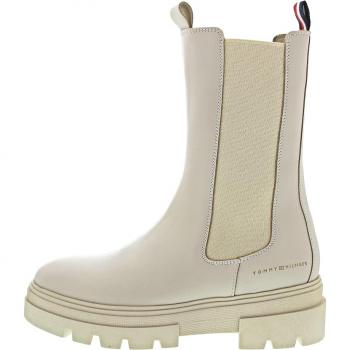 Botas Chelsea Monocromáticas Beige de Tommy Hilfiger