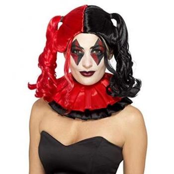 Smiffy's Parrucca Bicolore da Harley Quinn