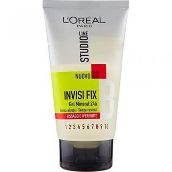 L'Oréal Paris Gel per Capelli Studio Line Invisi Fx Gel Fondant, Fissaggio Iper-forte, 150 ml