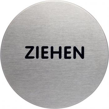 DURABLE Piktogramm PICTO 490161 ZIEHEN metallic silber