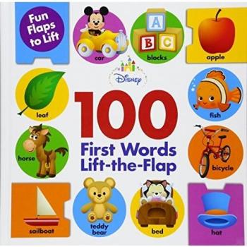 Disney Baby 100 First Words Lift-the-Flap