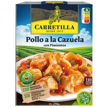 Plato Carretilla: Pollo a la Cazuela con Pimientos
