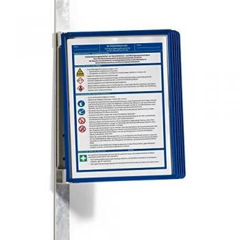 Durable 591407 Pannello espositivo Blu scuro DIN A4 (L x A x P) 325 x 360 x 260 mm