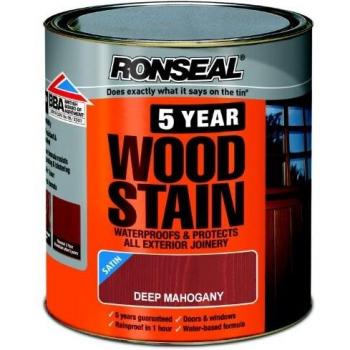 Mahogany Shield Wood Stain, 5-Year Protection – 2.5 L