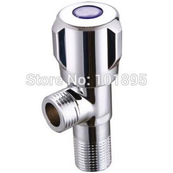 Brass Chrome Angle Valve, ½” Size, 4 Pieces Bundle (Lot L16783)