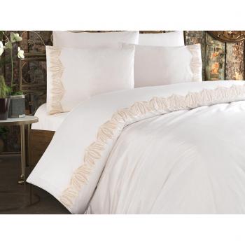 Zuma Luxe Duvet Cover Set in Cream Cappuccino