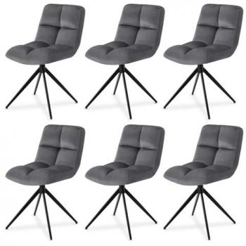 Drehstuhl Dallas 6er Set