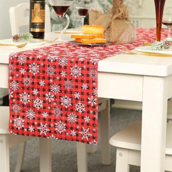 Chemin de Table Festif en Lin