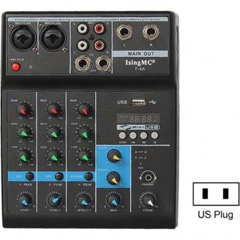 F-4A Wireless Bluetooth Audio Mixer with Phantom Power
