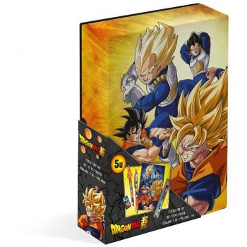 Pack de Papelería 5 Elementos Dragon Ball Super