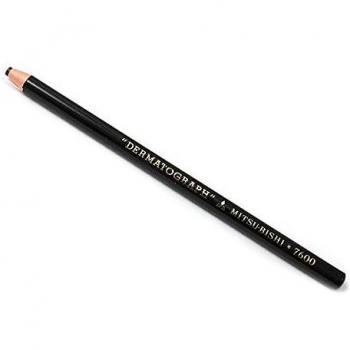 Crayon DERMATOGRAPH 7600 Taille facilitée Noir