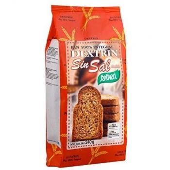 Pan Dextrin Santiveri 240g Sin Sal y Aceite de Oliva