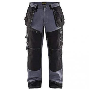Pantaloni Da Lavoro X1500 Grigio Nera 2XL (FR52 SE58)