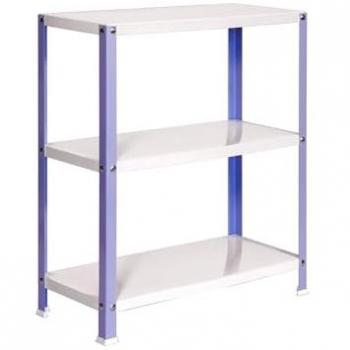 Étagère en métal Simon Home 3 niveaux 90x80x40 cm