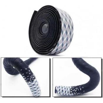 2Pcs Road Bike Grip Tape with Bar Plugs and Straps