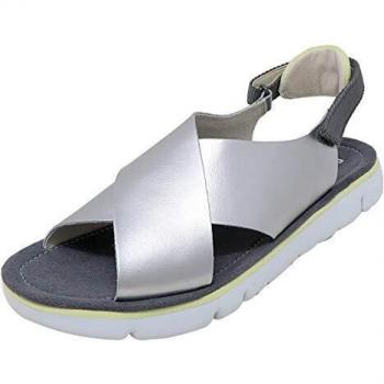 Camper Oruga Sandal, womens Oruga Sling Back Sandals, Pink (Medium Gray 30), 3 UK (36 EU)