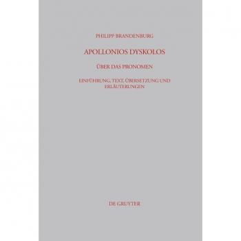 Vitalsource Technologies, Inc. Apollonios Dyskolos. Uber Das Pronomen