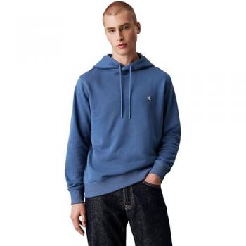 Sweat à Capuche Bleu Calvin Klein Taille S