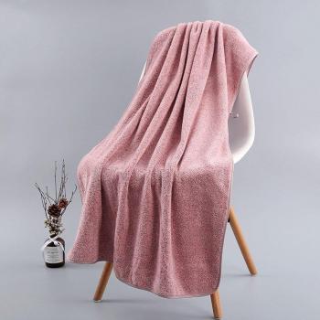 Adult Bath Towel 70x140cm, Bamboo Charcoal Coral Velvet, Quick-Drying, Soft & Absorbent