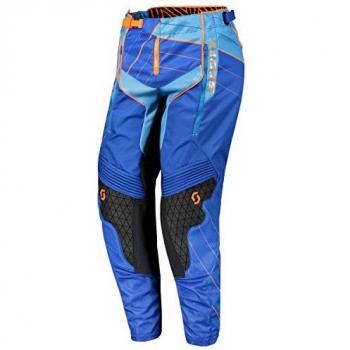 Scott Enduro Fahrrad Hose Blau Orange 30 für Herren