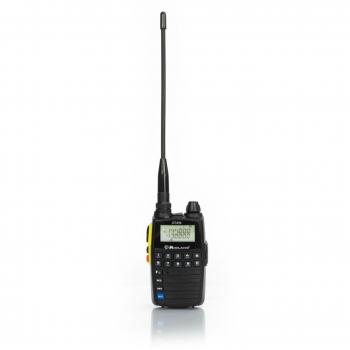 C1065 Midland Dualband Handheld-Radio (VHF/UHF) + Signaltrenner – Schwarz