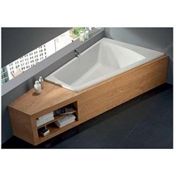 Repabad Genf Duo Eck-Wanne 180 x 130 cm – rechte Anordnung, Trapezform