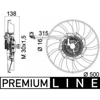 Motoventilateur MAHLE CFF 471 000P