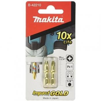 Bit de Impacto Oro Makita Pz#1X1-3/16 2/Se