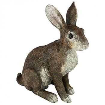 Rammler Kaninchen‑Figur „Theo“ – realistische Osterhase Deko