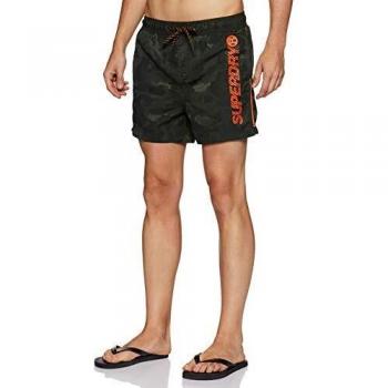 Maillot de bain Superdry Highline, Multicolore (Seaweed Camo Jacquard Q2c), M Homme