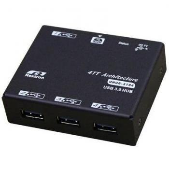 Rextron USB 3.0 Hub 4 Ports Heavy Duty