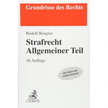 Rudolf Rengier Strafrecht Allgemeiner Teil (Grundrisse Des Rechts)