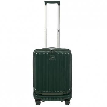 Bric's Positano USB‑erweiterter Koffer – 55 cm, Emerald Green, 52 l