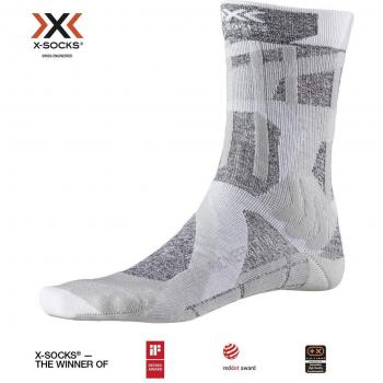 X-Socks Women's Pioneer Lite Socks Pearl Grey Melange EU 37-38