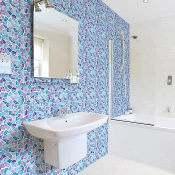 Revestimiento Terrazzo 60 Vinilos Adheridos