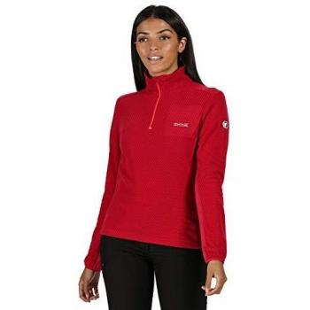 Polaire alvéolée HIGHTON Femme Regatta 1/2 Zip Cerise M