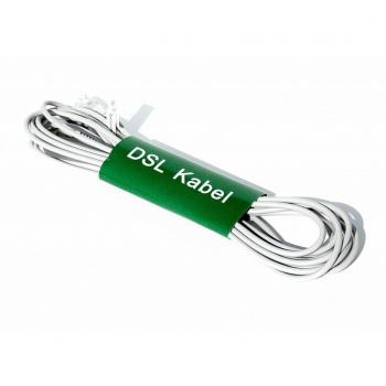 Cable RJ45/VOIP gris TAE para AVM Fritz.Caja FRITZ.Box 7140