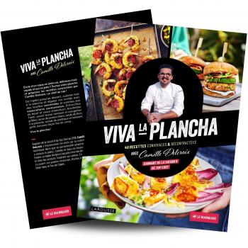 Livre Viva La Plancha Larousse Le Marquier