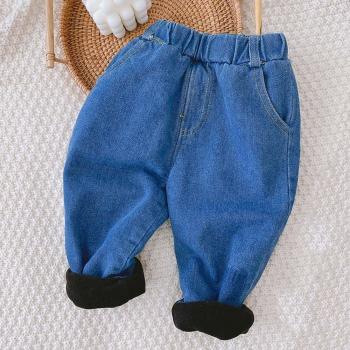 Pantalon décontracté en velours pour petits garçons