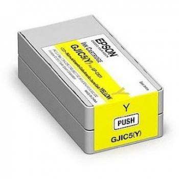 Epson GJIC5(Y) Genuine Yellow Ink Cartridge (MOQ=10)