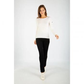 Damenpullover Armor Lux Liffré – Merino, Rundhals, Milk‑Farbe, XXXL, 6 Stück im Set