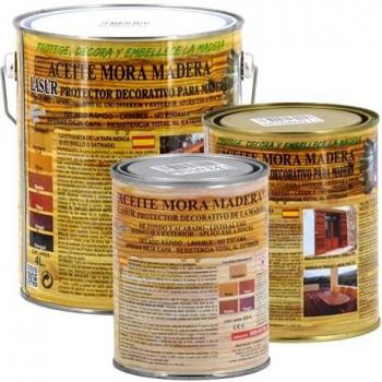 Aceite para Madera Mora Brillante 500 mL