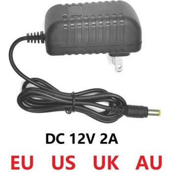 Bloc d'alimentation 12V 2A pour caméra IP
