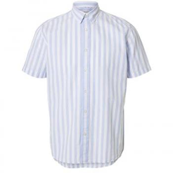Kurzarmshirt SLHREG‑SUN – Herrenklassik, S